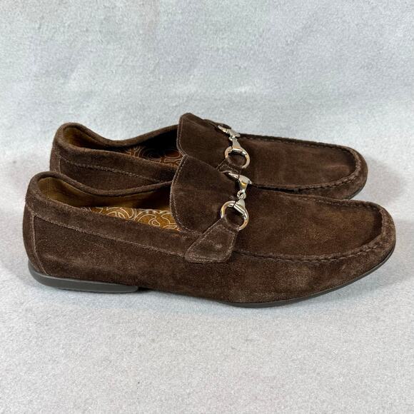 Kenneth Cole New York Leather Moc Loafers Mens 11 "Bit the Dust" - Picture 4 of 14